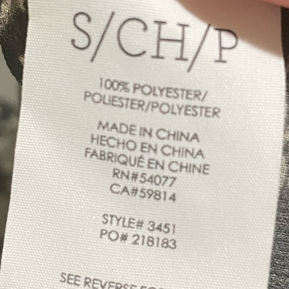 Cabi Graph Blouse  Ruffle Collar Sleeveless Blouse Size Small - Picture 12 of 14